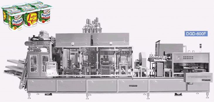 Fully-automatic cup forming filling sealing machine