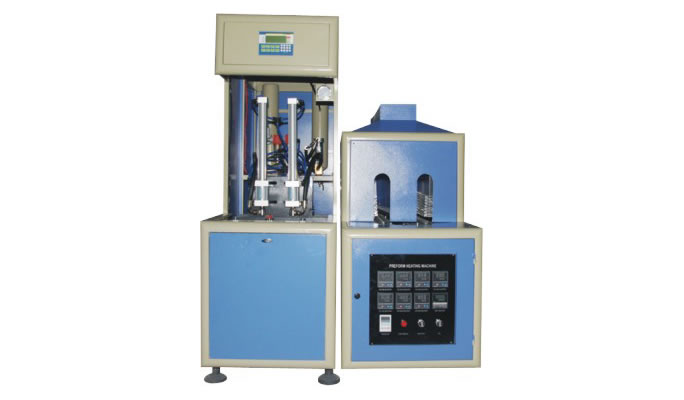 Semi-auto blow molding machine