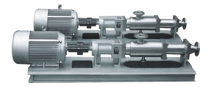 Screw slurry pump