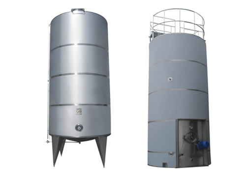 Outdoor milk tank (insulated)
