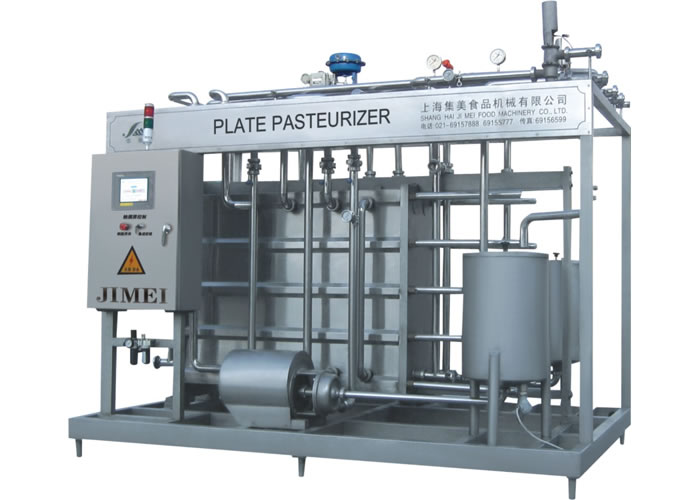 Plate pasteurizer