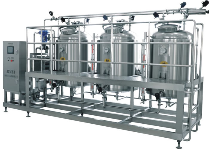 Vertical CIP system